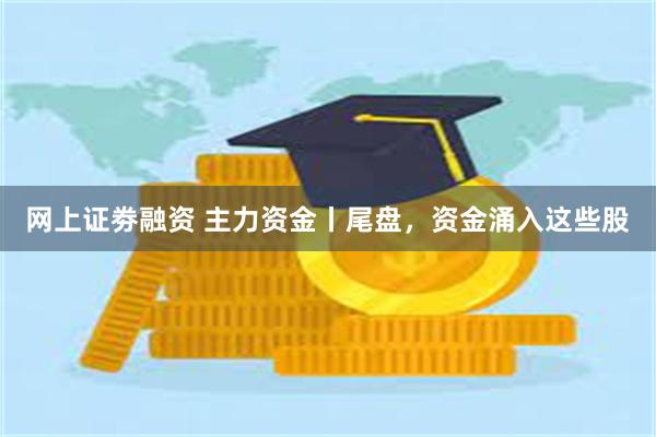 网上证劵融资 主力资金丨尾盘，资金涌入这些股