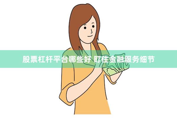 股票杠杆平台哪些好 盯住金融服务细节